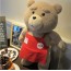 EPOCH - Teddy Bear Ted 2 Plush Toys In Apron 45Cm Red